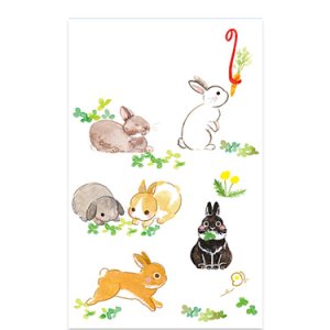 画像: ぽち袋 うさぎ ※返品不可商品