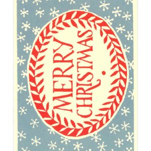 画像: 二つ折りクリスマスカード MerryChristmas(red) ※返品不可商品