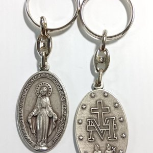 画像: メタルキーホルダー（無原罪の聖母） ※返品不可商品 