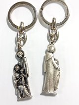 画像: メタルキーホルダー（聖家族） ※返品不可商品 