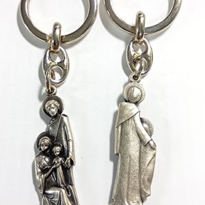画像: メタルキーホルダー（聖家族） ※返品不可商品 
