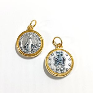 画像: 不思議のメダイ (金枠・丸・銀）