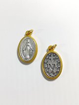 画像: 不思議のメダイ (楕円・金枠）