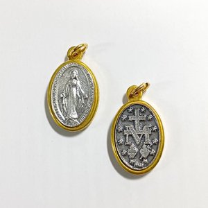 画像: 不思議のメダイ (楕円・金枠）