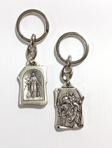 画像: メタルキーホルダー（無原罪の聖母/聖クリストフォロ） ※返品不可商品 