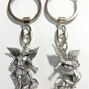 画像: メタルキーホルダー（大天使聖ミカエル） ※返品不可商品 