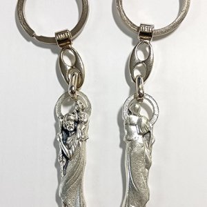 画像: メタルキーホルダー（聖クリストフォロ） ※返品不可商品 