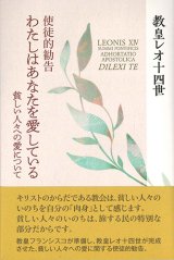 画像: 使徒的勧告　わたしはあなたを愛している――貧しい人々への愛について　※お取り寄せ品