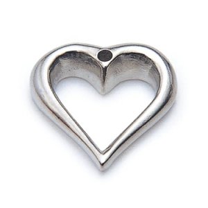 画像: 金属製香立 ハート ※返品不可商品