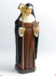 画像1: 聖ブリジッタ像(Saint Brigid) 約20.5cm　※返品不可商品