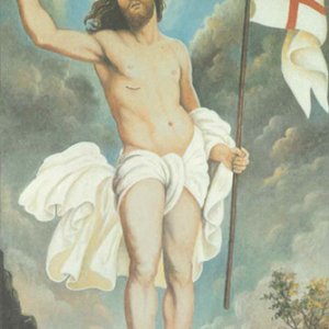 画像: 2つ折りカード 復活のイエス ※返品不可商品