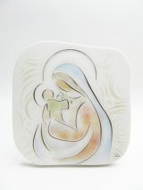 画像: 石板風卓上飾り 聖母子（カラー） ※返品不可商品