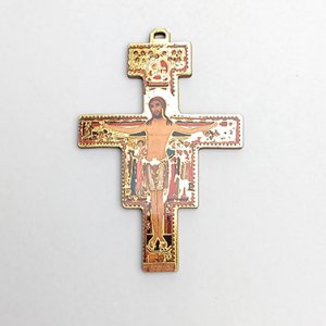 画像: サンダミアーノ木製十字架(78×52mm) ※返品不可商品