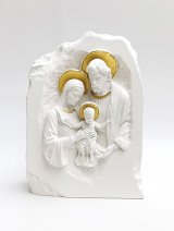 画像: 聖像 レジンハンドペイント聖家族(大） ※返品不可商品
