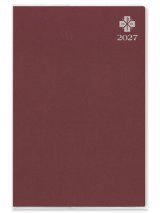 画像: 2027年カトリック手帳大判（えんじ） ※返品不可商品 / お取り寄せ品