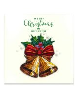 画像: クイリング・クリスマスカード（クリスマスベル） ※返品不可商品
