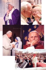 画像: 【マザー・テレサ没後25年特別価格】ヨハネ・パウロ2世のポストカード（1セット5枚組）