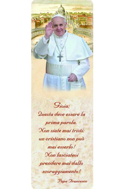 画像1: 聖画しおりカード (教皇フランシスコ)  2枚組