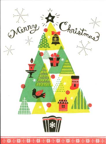 二つ折りクリスマスカード 聖句入り 活版印刷 箔加工 返品不可商品 パウルスショップ