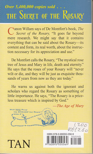 画像2: THE SECRET OF THE ROSARY  ST.LOUIS DE MONTFORT