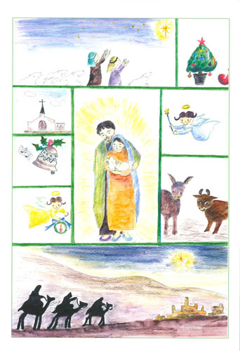 画像1: クリスマスカード 東京カルメル  ※返品不可商品