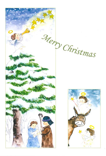 画像1: クリスマスカード 東京カルメル  ※返品不可商品
