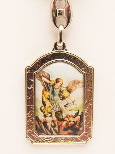 画像1: イタリア製キーホルダー　大天使聖ミカエル  ※返品不可商品 