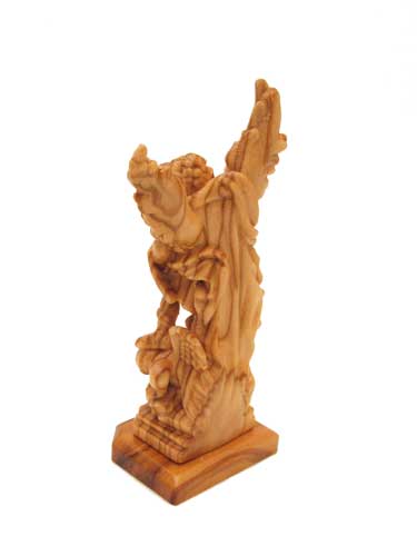画像2: イタリア製木彫り像（大天使聖ミカエル）