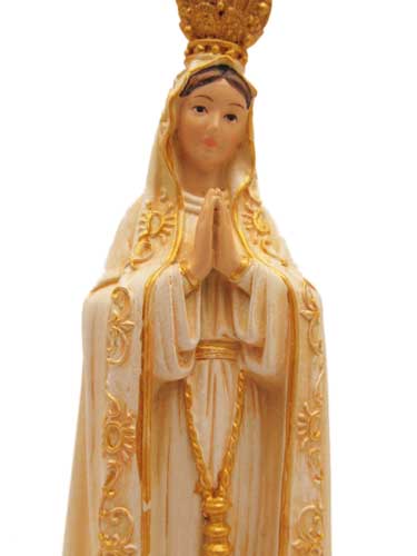 画像3: 聖像 再生木材製ファティマの聖母像(Our Lady of Fatima）
