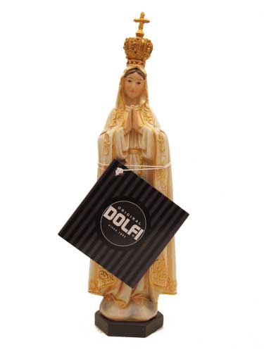 画像: 聖像 再生木材製ファティマの聖母像(Our Lady of Fatima）