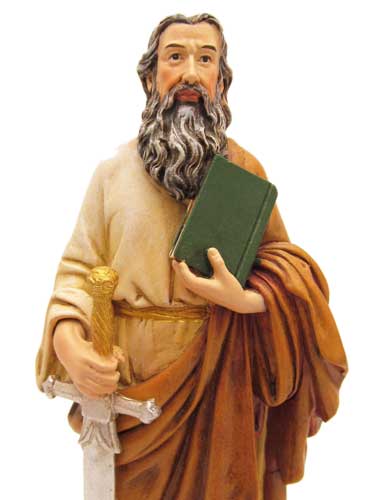画像3: 聖像 再生木材製聖パウロ像(St.Paul）