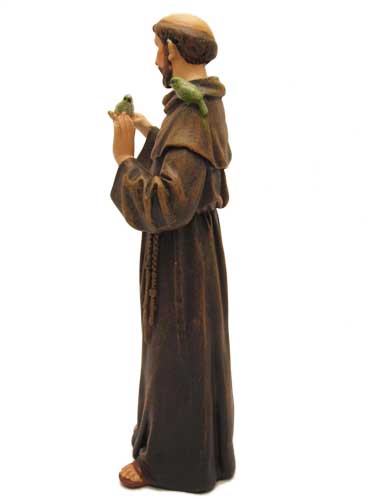画像2: 聖像 再生木材製アッシジの聖フランシスコ像(St.Francis）