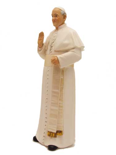 画像2: 聖像 再生木材製教皇フランシスコ像(Pope Francis）
