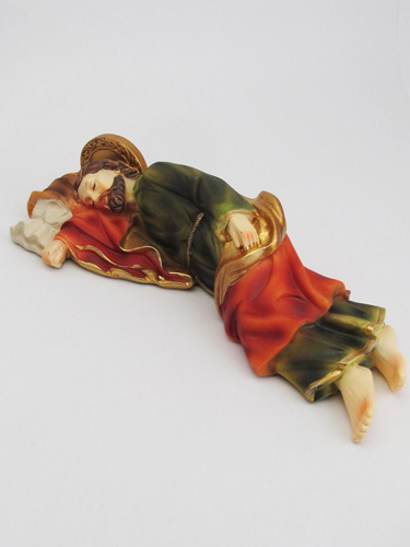 画像1: 夢見る聖ヨセフのご像（Sleeping St. Joseph）19cm  ※返品不可商品 
