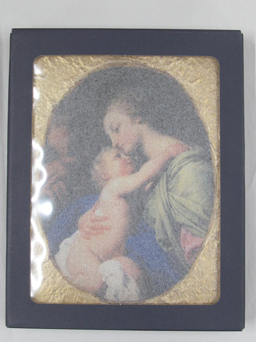 画像: 金縁スクエア板絵 ひわの聖母（ラファエロ）