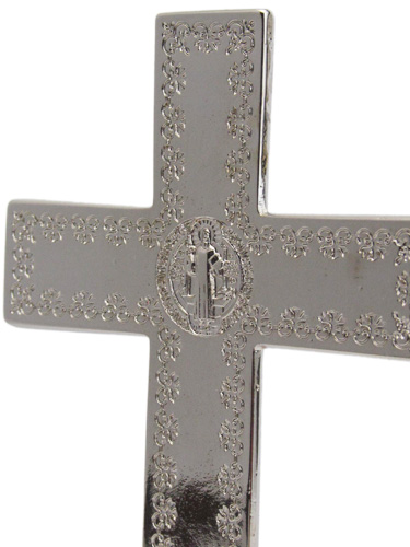 画像5: 台付十字架（聖ベネディクト・銀黒 13.5cm） ※返品不可商品 