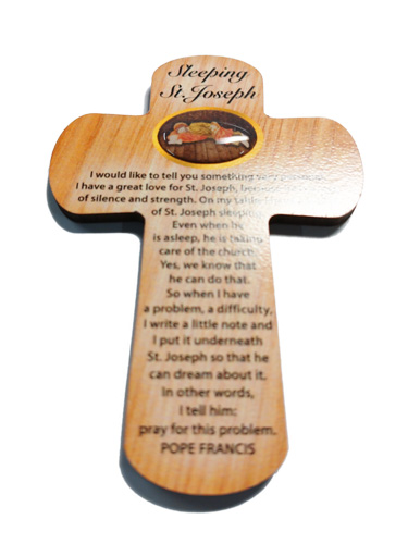 画像2: 夢見る聖ヨセフのミニ十字架 ※返品不可商品 
