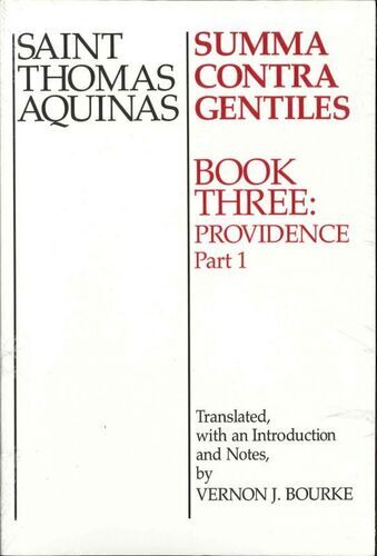 画像1: Saint Thomas Aquinas-Summa contra gentiles-Book three: Providence (Part 1)