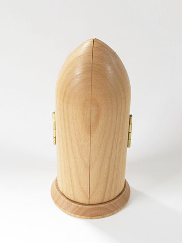 画像5: ドーム型木製マリア像（小型・着色） ※返品不可商品 