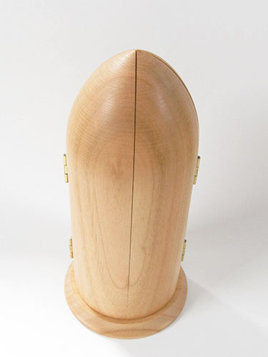 画像5: ドーム型木製マリア像（大型・白木） ※返品不可商品 