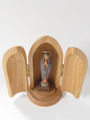 画像3: ドーム型木製マリア像（小型・着色） ※返品不可商品 