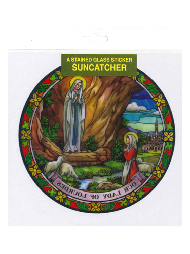 画像1: サンキャッチャー（ルルドの聖母とベルナデッタ） ※返品不可商品