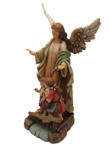画像2: 聖像 再生木材製 守護の天使(Guardian Angel）