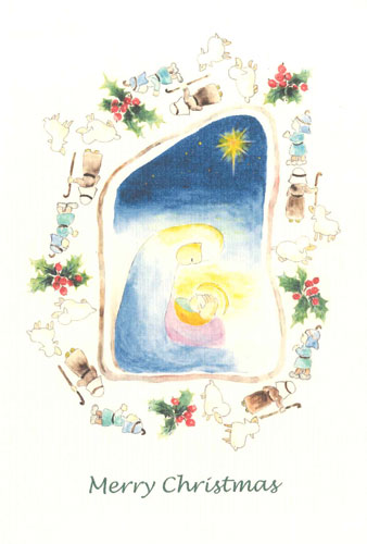 画像1: クリスマスカード 東京カルメル ※返品不可商品