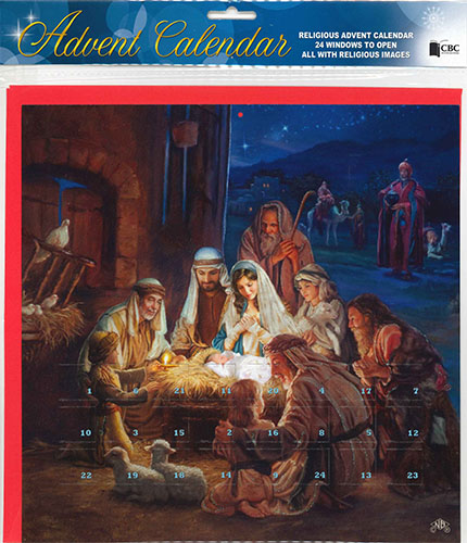 画像1: アドベントカレンダー 封筒付 95046B　※返品不可商品 