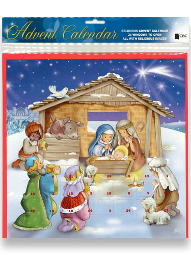 画像1: アドベントカレンダー 封筒付 95023A　※返品不可商品 