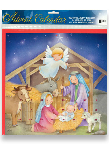 画像1: アドベントカレンダー 封筒付 95024A　※返品不可商品 