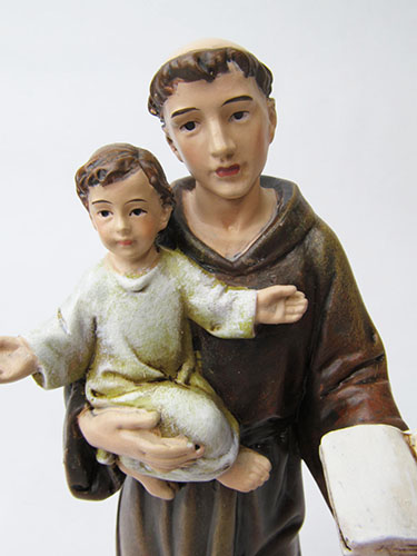 画像3: 聖像 再生木材製 パドアの聖アントニオ（St.Anthony of Padova）