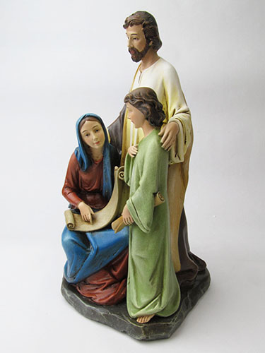 画像2: 聖像 再生木材製 聖家族（Holy Family）