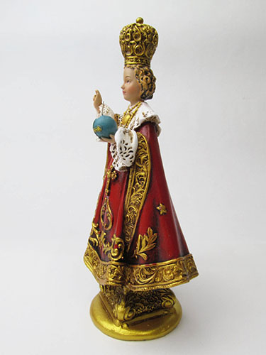 画像2: 聖像 再生木材製 プラハの幼子イエス(Infant of Prague）2